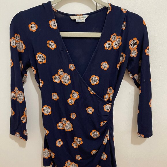 Boden Faux Wrap Top US 6 / UK 10 - Picture 1 of 4